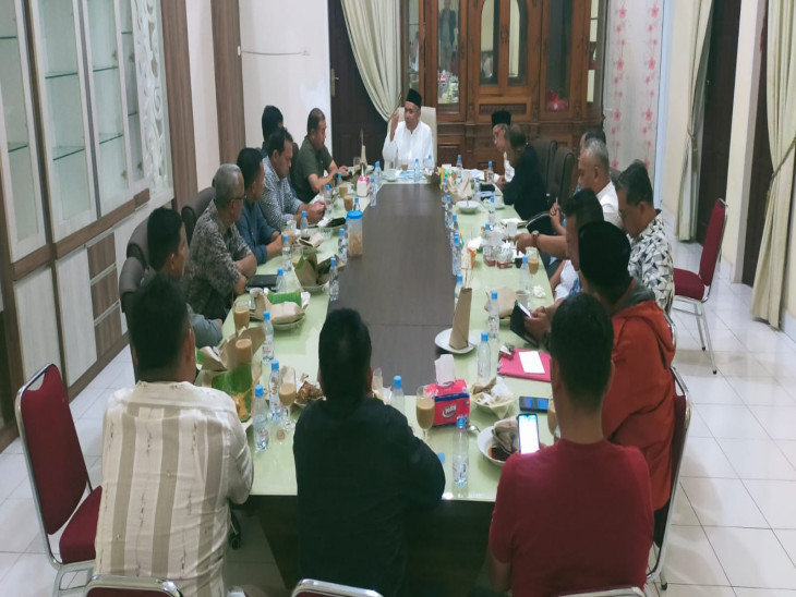 Pj Bupati Lakukan Rapat dengan Tim Satgas Percepatan Penyelesaian Sengketa dan Konflik Lahan di Kamp