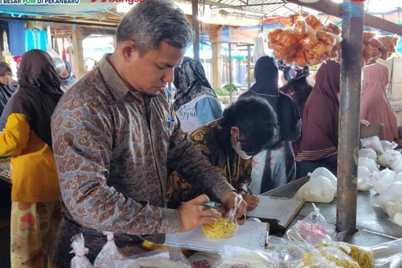 Waspada! BPOM Pekanbaru Temukan Cendol Mengandung Pewarna Berbahaya