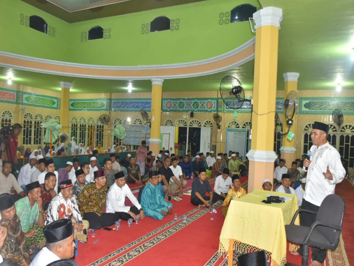 Safari Ramadhan di Batu Bersurat, Kamsol: Selain ASN, Pemda Â Gandeng Perusahaaan untuk Program Zaka