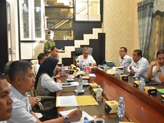 Pj Bupati Kampar Dan Beberapa Kepala Opd Terkait Ikuti Rakor Inflasi 2023 