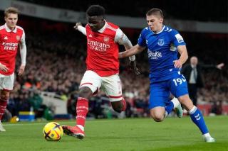 Bungkam Everton dengan Skor 4-0, Arsenal Makin Nyaman di Puncak