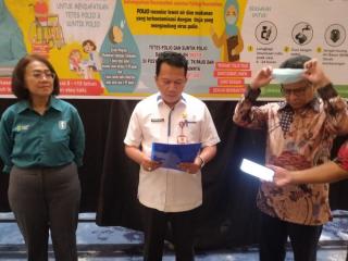 Imunisasi Polio Massal di Riau Dimulai, Pemprov akan Lakukan Door To Door