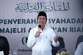 Gubernur Syamsuar Komitmen Siapkan Insan Qur