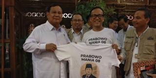 Veteran Relawan Jokowi Resmi Dukung Prabowo Maju Capres