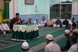 Wakil Gubernur Riau Edy Natar Hadiri GSBB di Masjid Baitul Hamdi Teluk Leok Pekanbaru