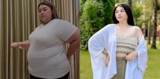 Keren! Turun 50 Kg Lebih, Clarissa Putri Diet Defisit Kalori