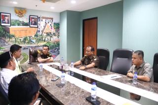 Asintel Kejati Riau Audiensi Dengan Pengurus Organisasi Pemuda KatolikÂ 