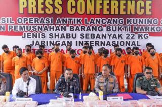 Gelar Operasi Antik Lancang Kuning 2023, Polda Riau Amankan 435 Tersangka