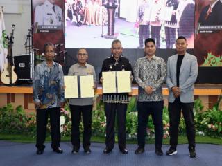 Pengurus Baru KONI Kabupaten Kampar Periode 2023-2027 Dilantik, Ini Harapan Kamsol