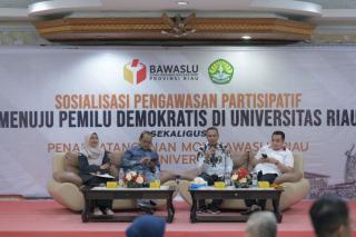 Unri dan Bawaslu Kerja Sama untuk Pengawasan Pemilu Demokratis