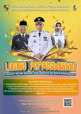 Dispusip Pekanbaru Gelar Lomba Perpustakaan Sekolah