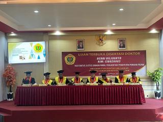 Dirjen PP Didaulat Sebagai Penguji Sidang Doktoral di Universitas MataramÂ 