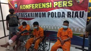 Curi Uang 80 Juta Usai Pecah Kaca Mobil, Tiga Pelaku Curat Warga Palembang Ditangkap
