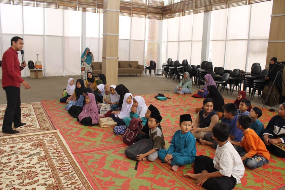 Diikuti Anak-anak Usia 8 sampai 15 Tahun, Dipersip Riau Gelar Pesantren KilatÂ