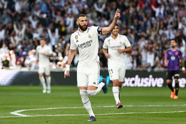 La Liga: Benzema Cetak Hattrick, Real Madrid Lumat Real Valladolid dengan Skor 6-0