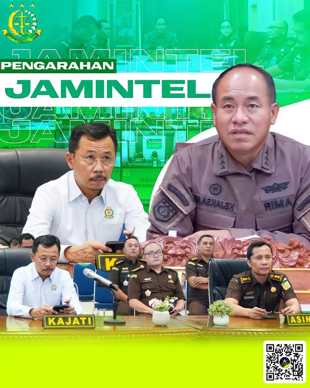 Secara Virtual, Kajati Riau dan Jajaran Ikuti Pengarahan JAM- Intelijen Kejagung RI