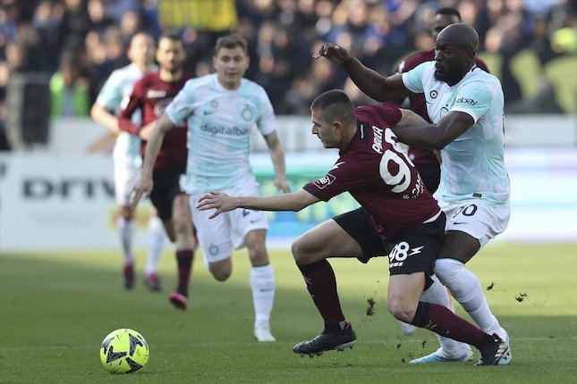 Serie A: Salernitana Bermain Imbang Lawan Inter Milan dengan Skor 1-1