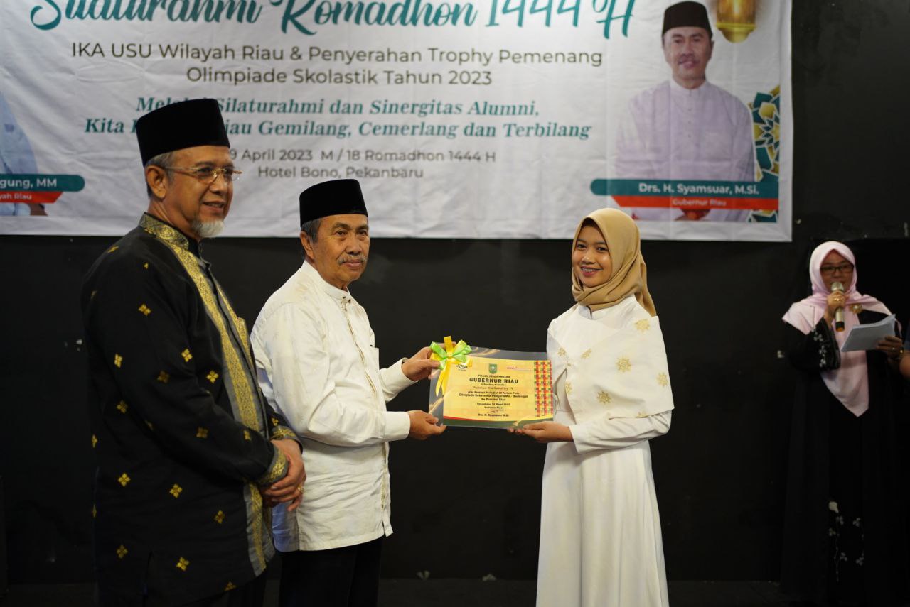 Syamsuar Ajak IKA USU Riau Siapkan Generasi Muda Berprestasi