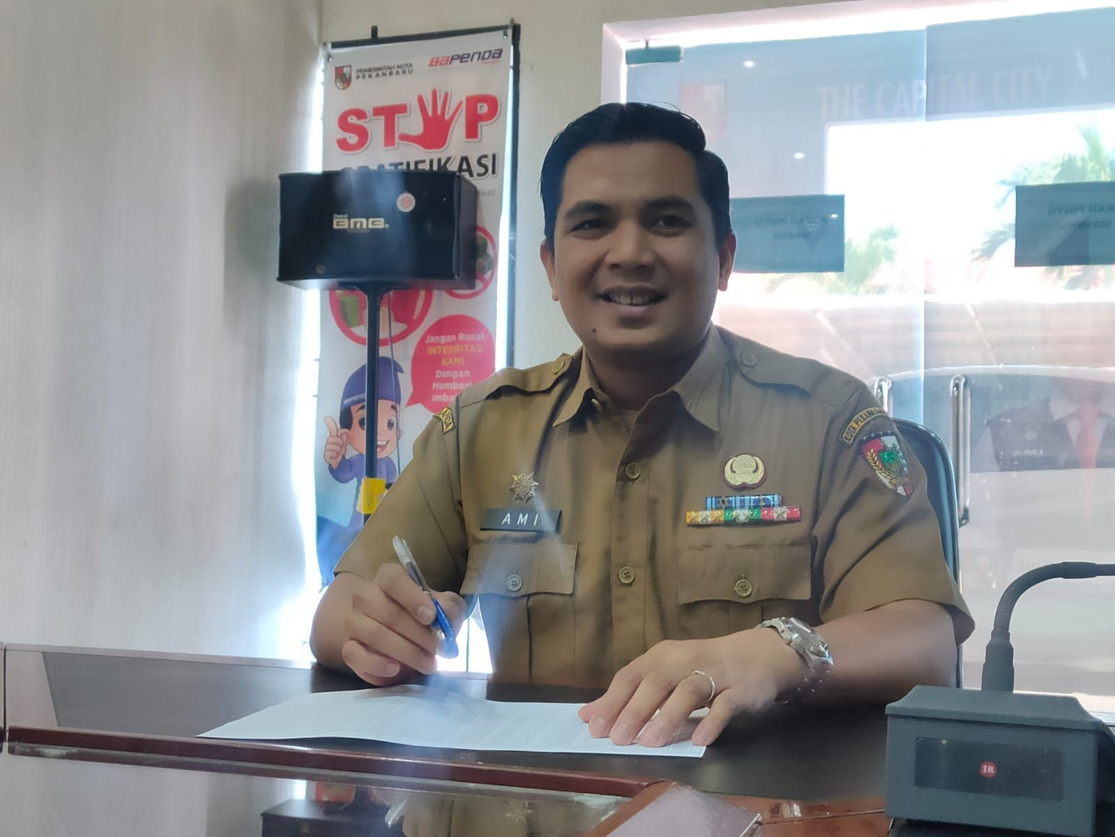 Disperindag Pekanbaru Tera Ulang di SPBU dan Toko Mas