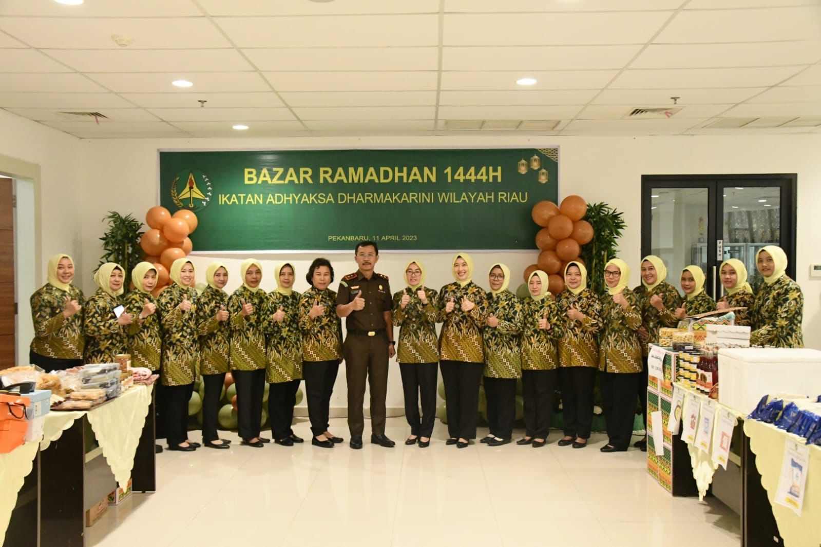 Kejaksaan Tinggi Riau dan IAD Gelar Pasar Murah dan Bazar Ramadhan