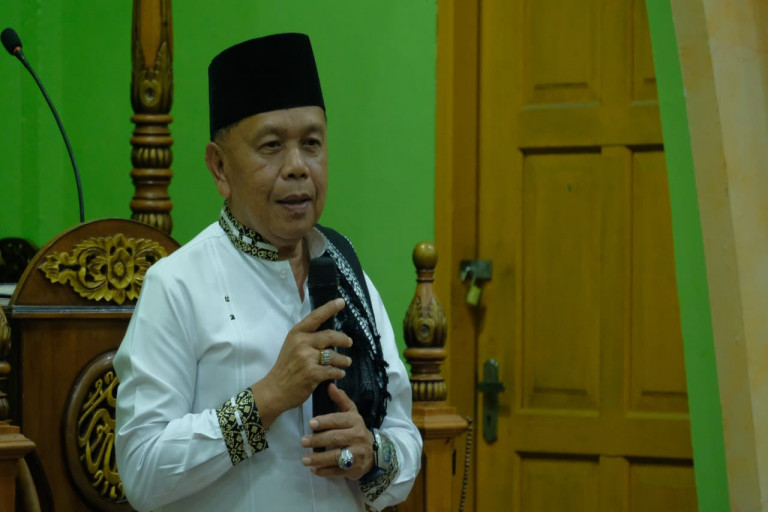 Safari Ramadan Bersama Kepala Desa se-Meranti, H. Asmar: ADD dan Insentif PNS Dibayar 3 Bulan