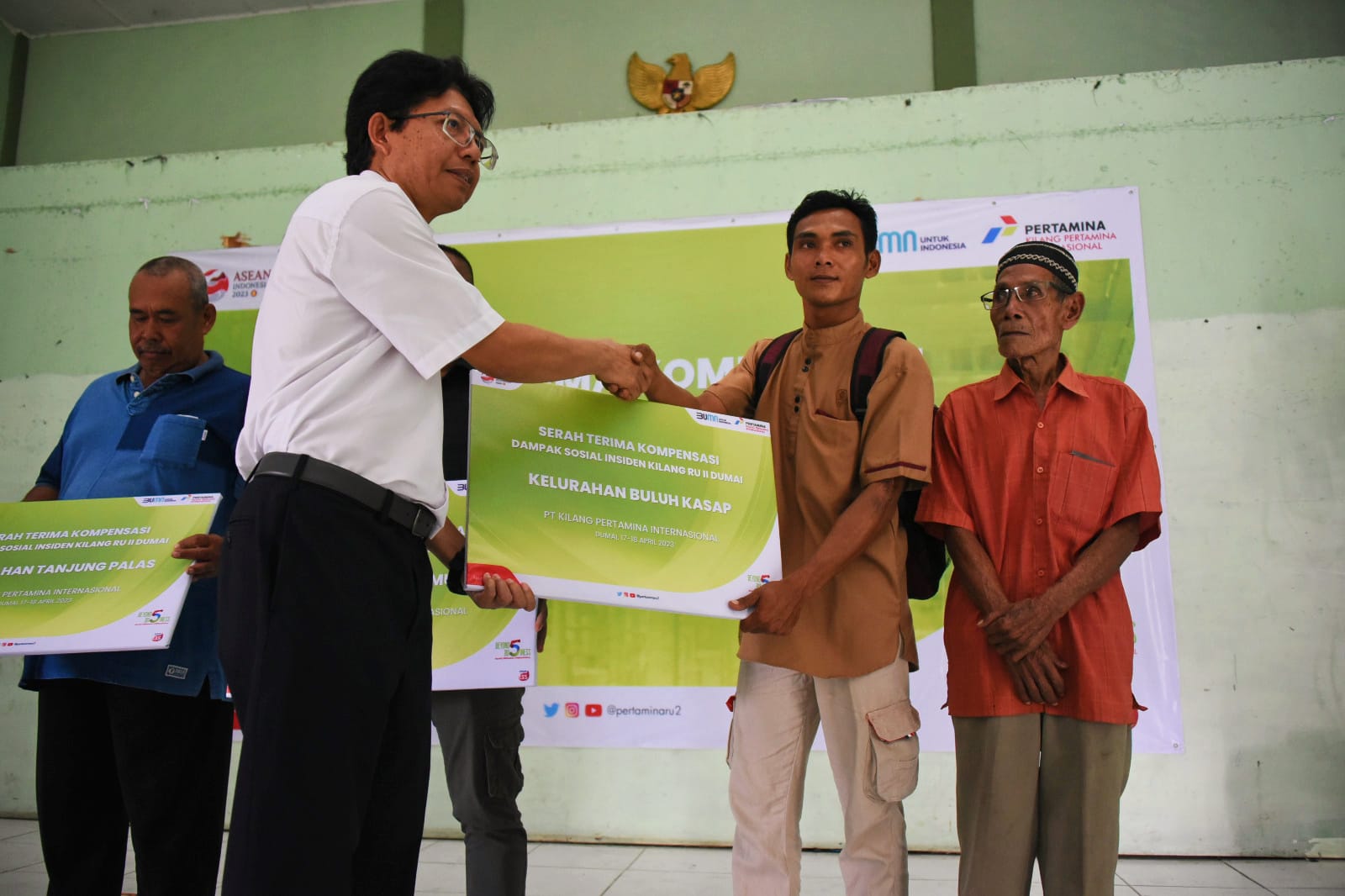 PT KPI RU Dumai Realisasikan Kompensasi Dampak Sosial untuk Masyarakat