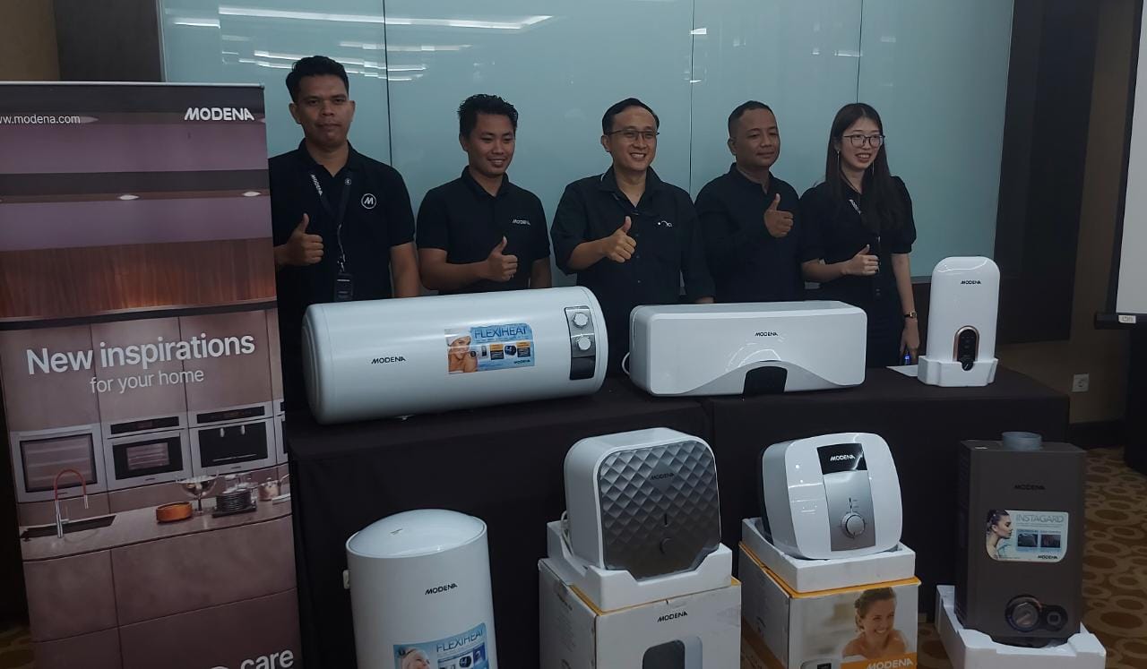 Dukung Gaya Hidup Sehat, MODENA Sediakan Beragam Pilihan Water Heater dengan Teknologi Canggih