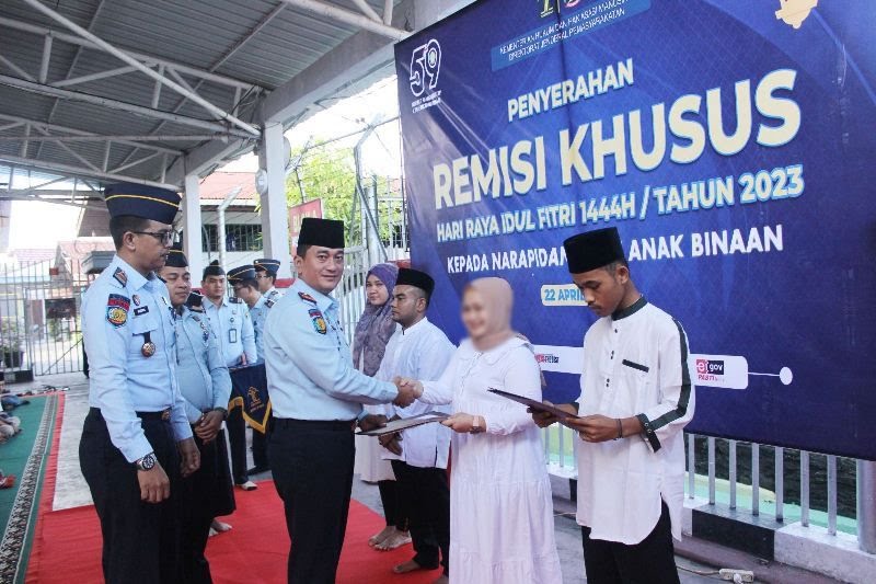 7.742 Napi di Riau Dapat Remisi Khusus IdulfitriÂ