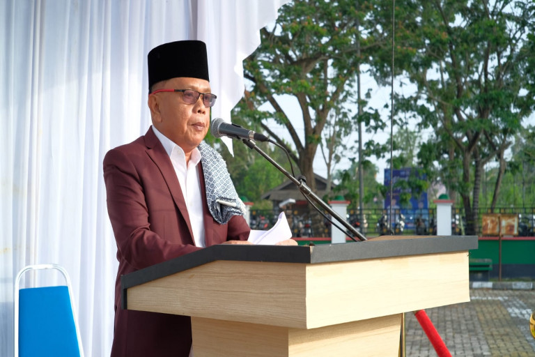 Pemkab Meranti Laksanakan Salat Idul Fitri di Dua Lokasi