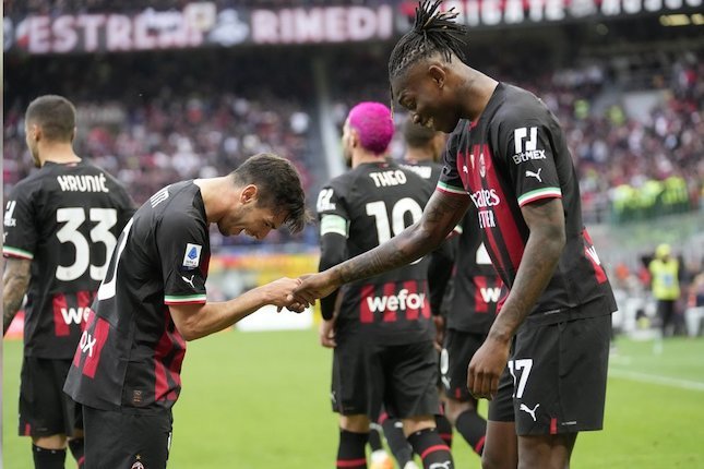 Serie A: Dua Gol Rafael Leao Bawa Milan Menang atas Lecce