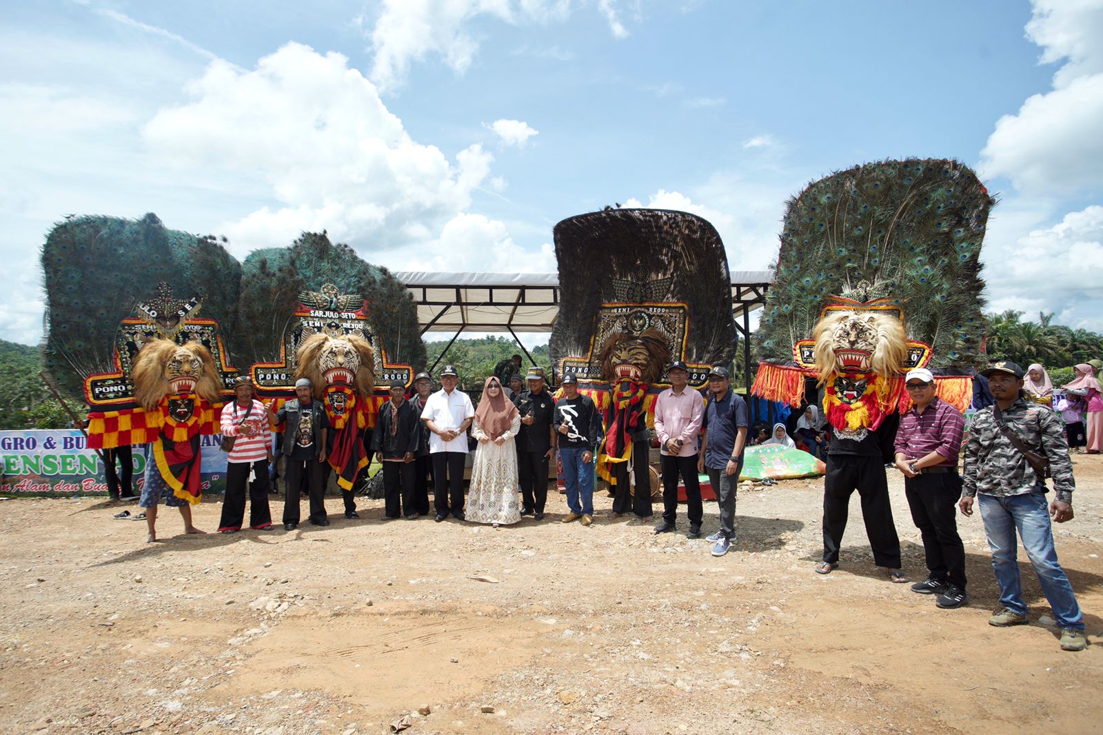Bupati Warisan Resmikan Wisata Agro dan Bumi Perkemahan Selensen Poin