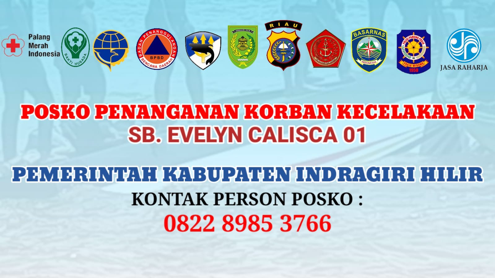 Pemkab Inhil Dirikan Posko Penangangan Korban SB Evelyn Calisca 01