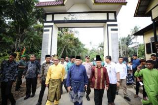 Wagubri Edy Natar Hadiri Acara Tahunan Mandai Ulutaon di Rohul