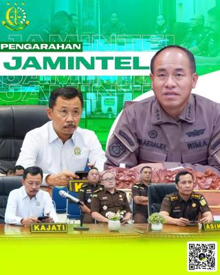 Secara Virtual, Kajati Riau dan Jajaran Ikuti Pengarahan JAM- Intelijen Kejagung RI