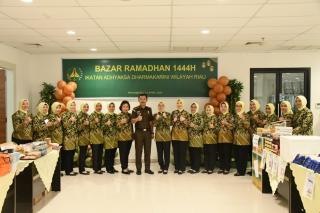Kejaksaan Tinggi Riau dan IAD Gelar Pasar Murah dan Bazar Ramadhan