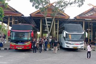 Jumlah Penumpang Mudik Lebaran di Terminal AKAP Pekanbaru Mulai Naik