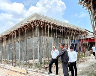 Disperindag Pekanbaru Optimis Pembangunan Pasar Induk Rampung Tahun Ini