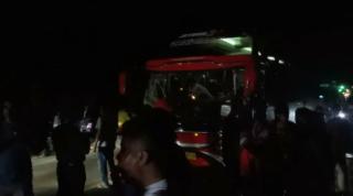 Pengemudi Mobil Terios Asal Rohil Tewas usai Hantam Bus Pariwisata di Wilayah Jambi