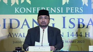 Resmi! 1 Syawal 1444 H Jatuh Pada Sabtu, 22 April 2023