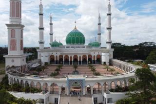 Masjid Agung Rokan Hulu, Pilihan Objek Wisata Religi Riau saat LebaranÂ 