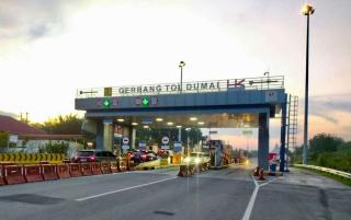 36.884 Kendaraan Melintas di Tol Pekanbaru, Dumai dan Bangkinang Selama Arus Balik
