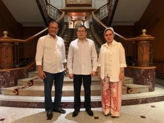 Hary Tanoesoedibjo Sambut Ir H Asrul, Tokoh Riau yang Maju Sebagai Bacaleg DPR RI