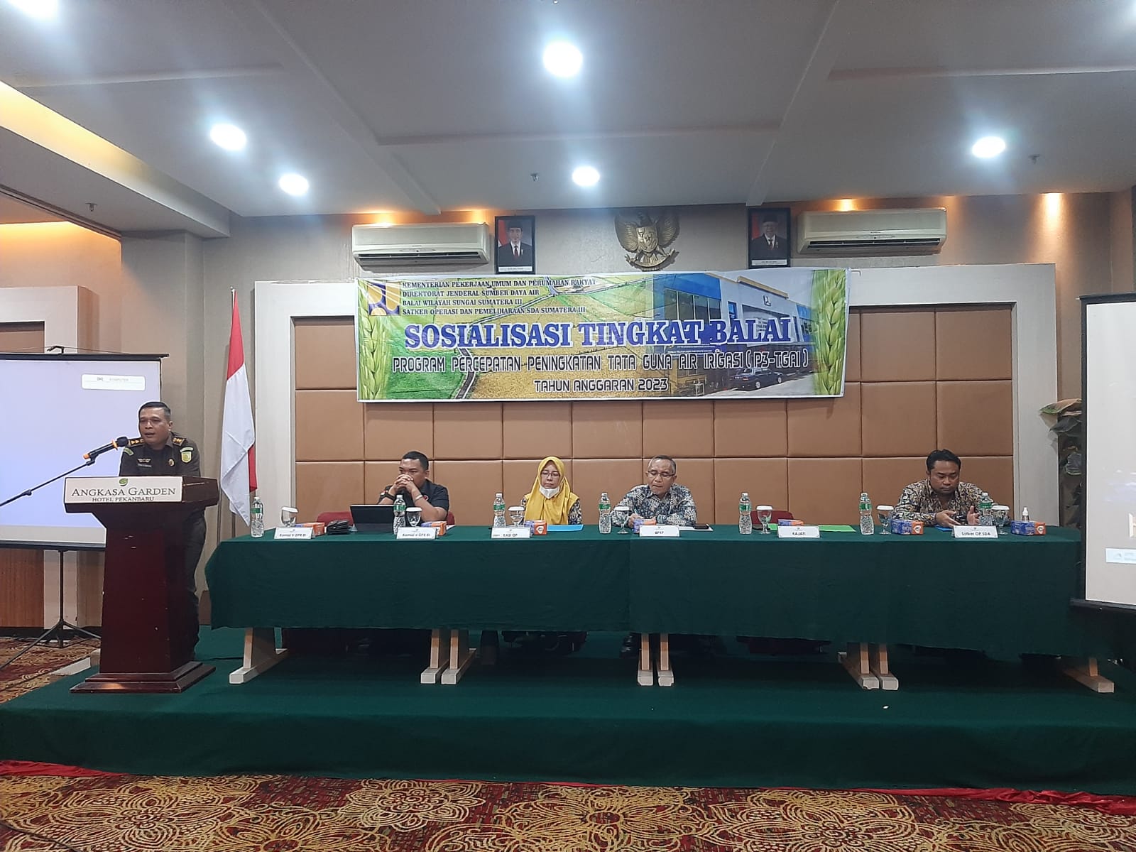 Kasi D Bidang Intelijen Kejati Riau Menjadi Narasumber Kegiatan Sosialisasi P3-TGAI