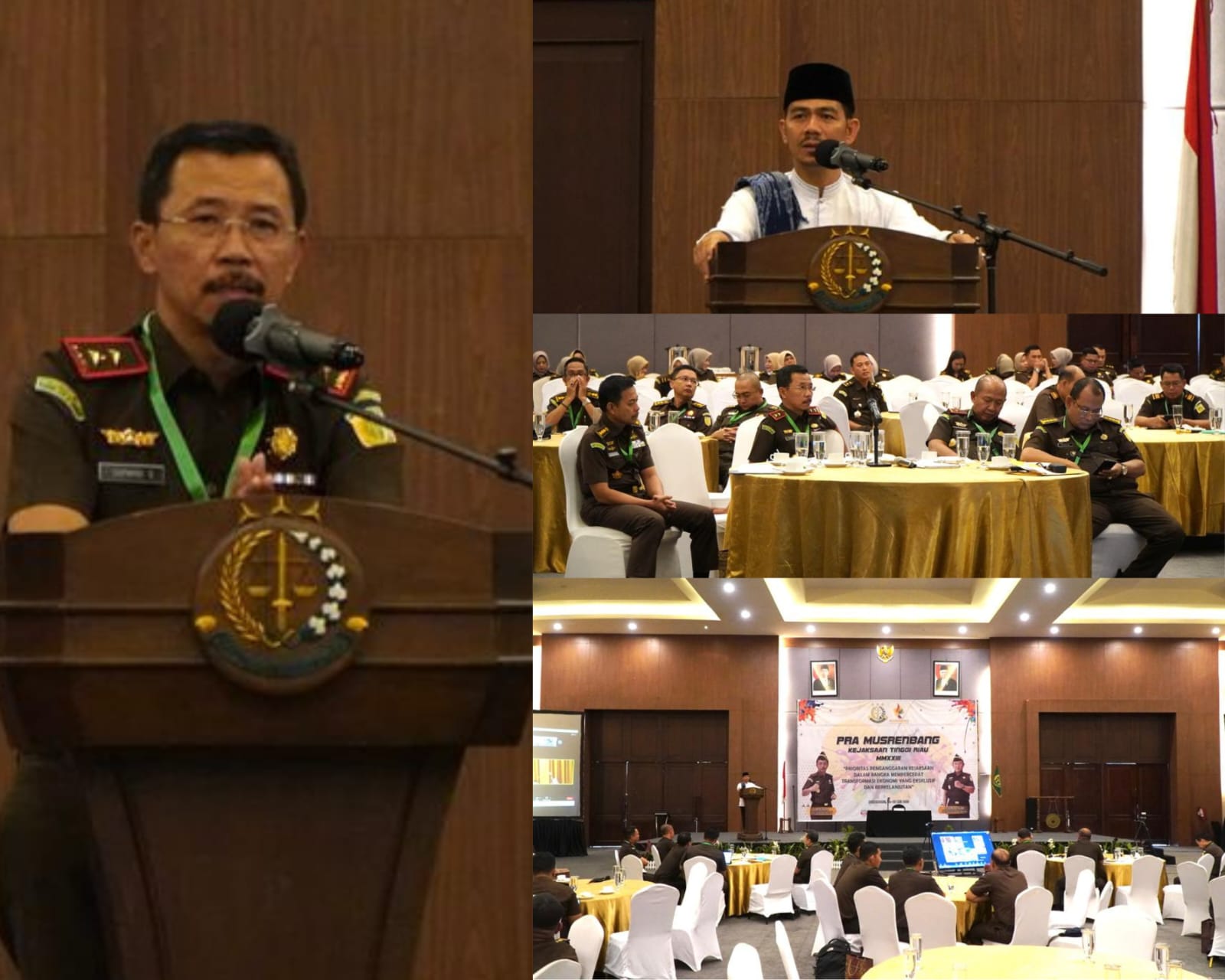 Kajati Dr Supardi Menghadiri Halal Bihalal Idul Fitri 1444 H Kejaksaan Tinggi Riau