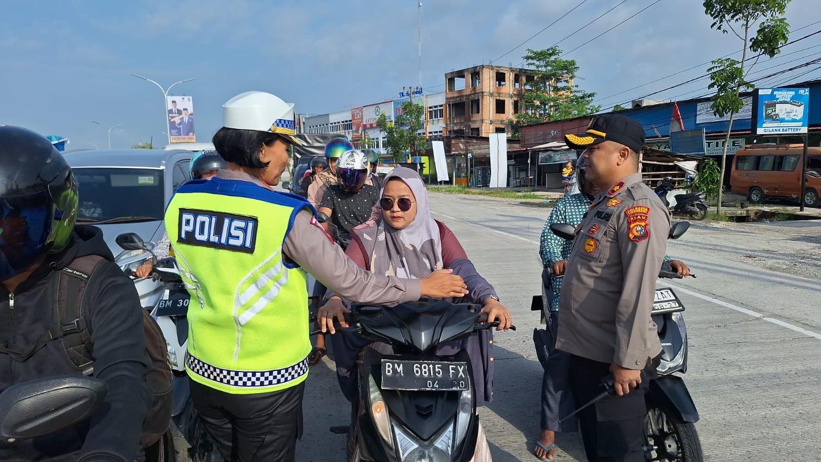 Satlantas Polresta Pekanbaru Berlakukan E-Tilang