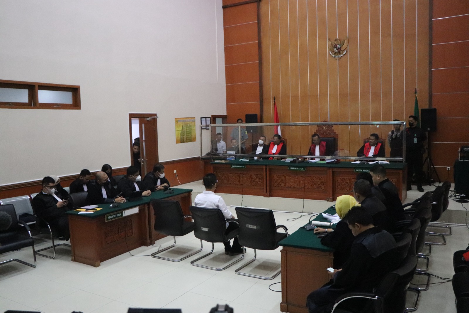 Sidang Perkara Narkotika, Majelis Hakim Vonis 15 Tahun Penjara Terhadap Terdakwa Syamsul Maarif