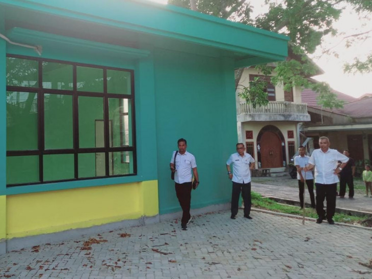 Pj Bupati bersama Ketua Forum UMKM Tinjau Halalhub Kampar