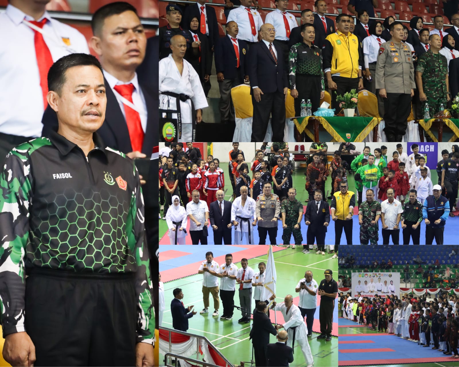Aspidmil Kejati Riau Hadiri Pembukaan Kejurnas Karate Shokaido Open Piala Danrem