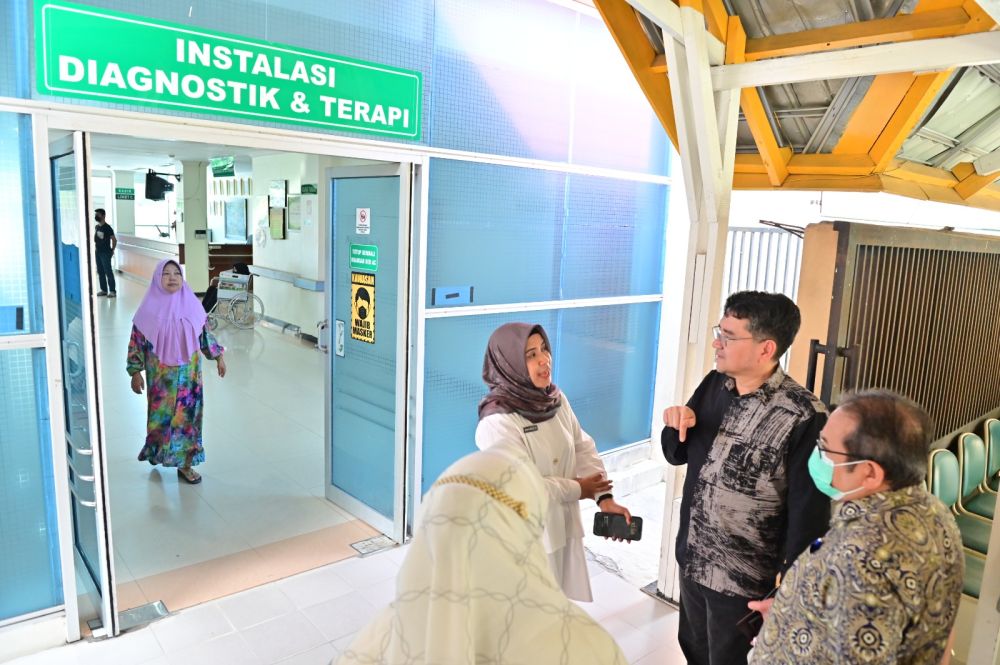 Direktur Sebut 90 Persen Pasien RSUD Arifin Achmad peserta BPJS