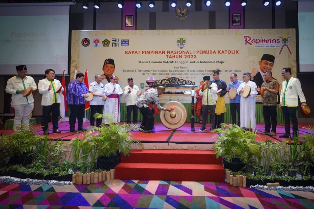Gubri Syamsuar Hadiri Rapimnas I Pemuda Katolik 2023